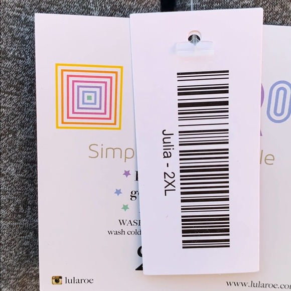 NWT Lularoe Julia Day Dress 2XL - Picture 6 of 8